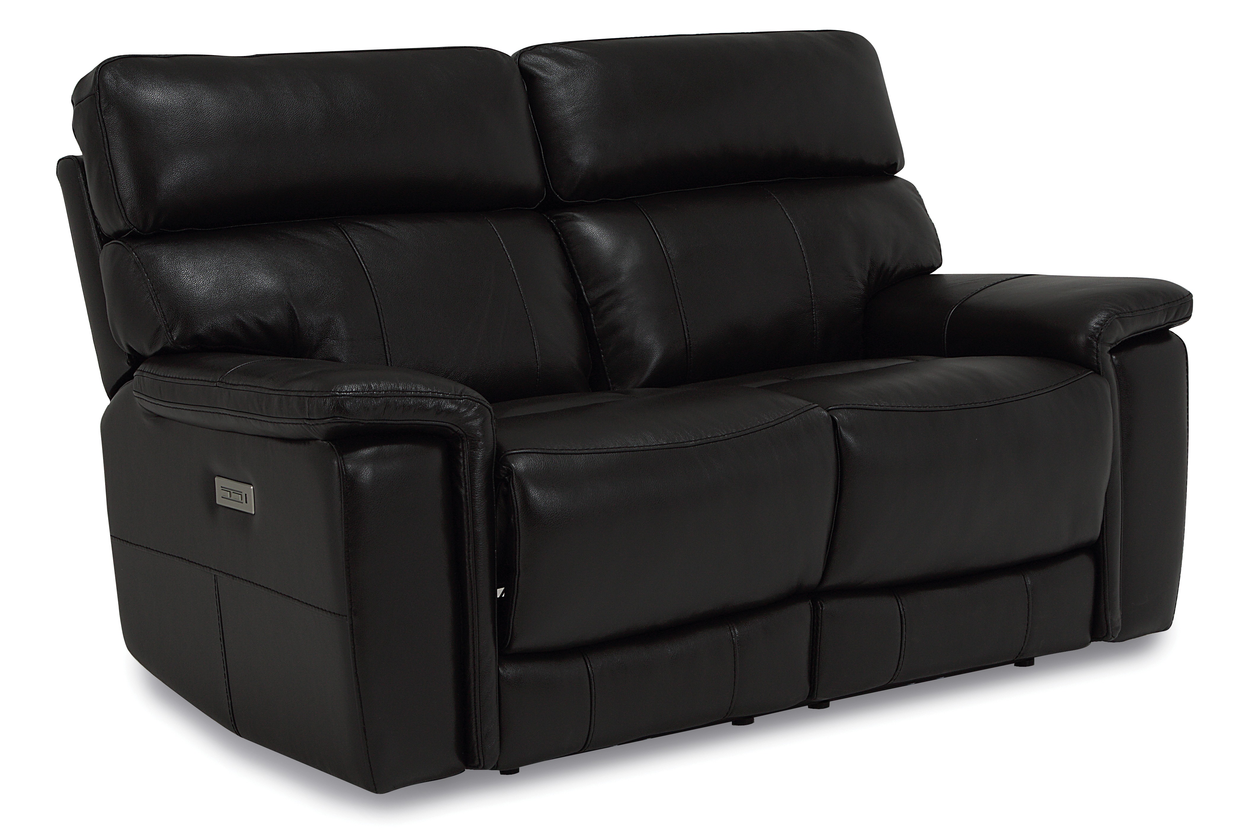 powell leather recliner